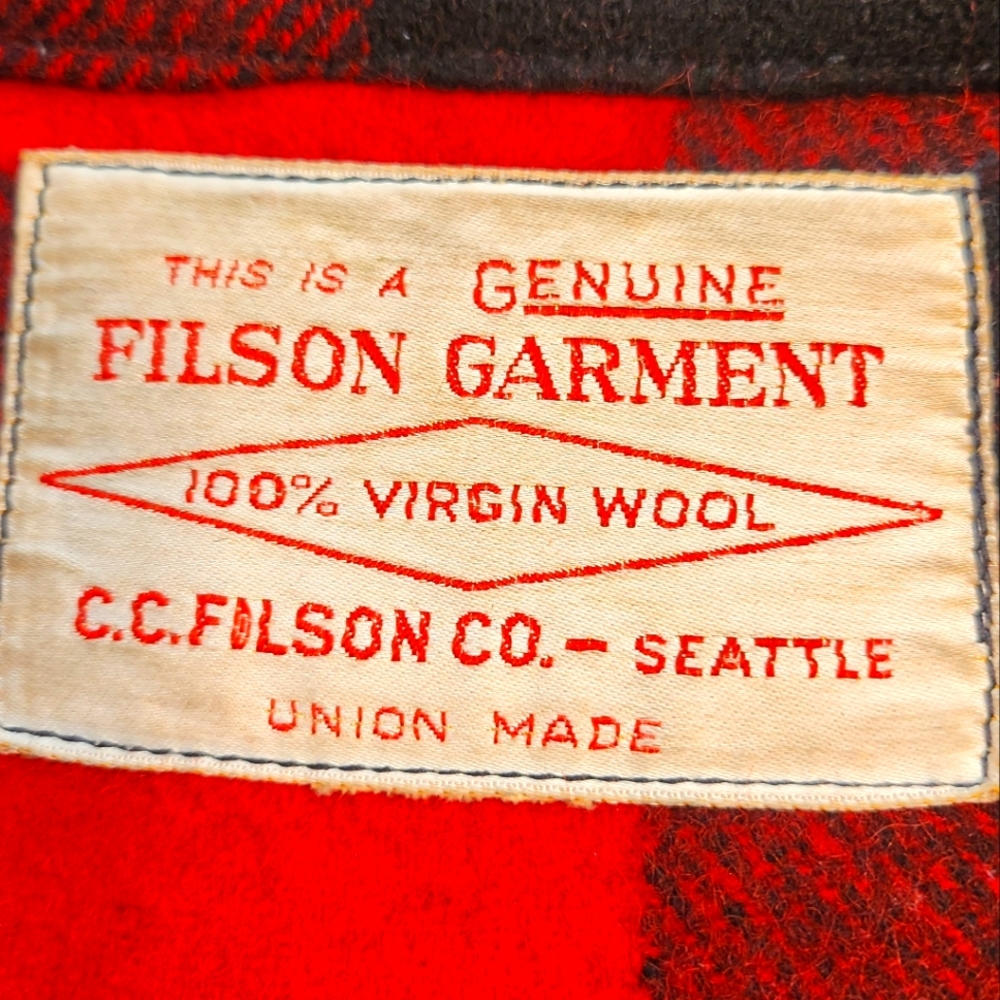 Vintage Filson Mackinaw Cruiser Jacket